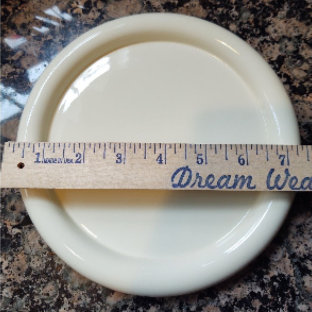 PartyLite 3-WICK 7.5" Porcelain Pillar Holder